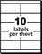 Avery Shipping Labels for Copiers, Permanent Adhesive, 2" x 4-1/4", 1,000 Labels (5352)